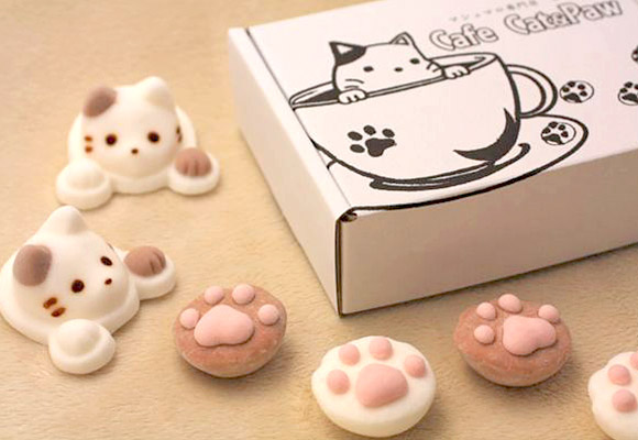 cat cafe marshmallow shipping worldwide